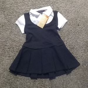 Toddler girls school uniform